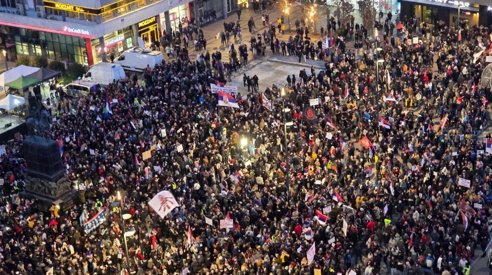 Tisuće ljudi u Nišu: Usvojen “Studentski edikt, evo o čemu se radi